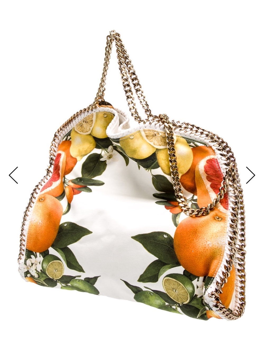 Stella McCartney- Authentic 🍀 ULTRA RARE! Citrus Print Fallabella Bag - Picture 3 of 6